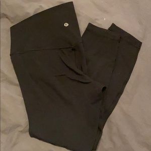 Black Lululemon Align Pant 25”